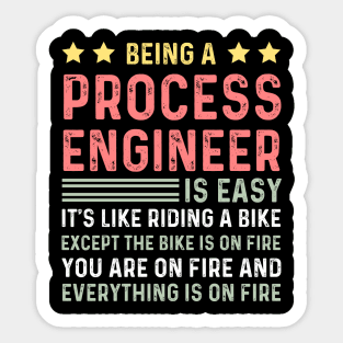 Funny Engineering Chemical Process Engineer Sticker